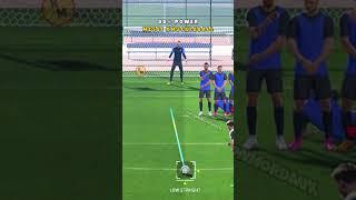 Ronaldo & Messi Practicing EA FC 24 Free Kicks