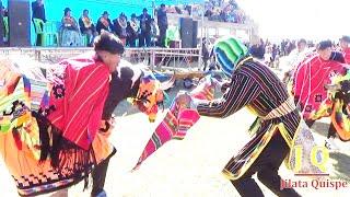 Los waka wakas en la entrada folklórica de Qhiripujo, La Paz Bolivia