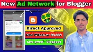 New Best Ad Network for Blogger High CPC CPM 10X | Best Adx Networks for website | Best ad network