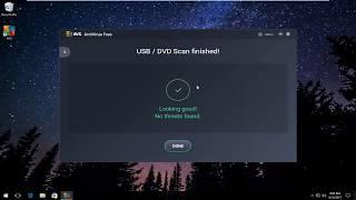 AVG Antivirus Free - How To Run A USB/DVD Scan