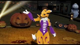 Digimon Renamon [MMD] "Happy Halloween"