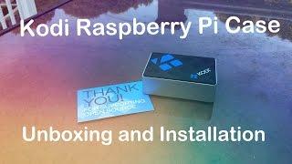 Official Kodi Raspberry Pi Case Unboxing and Installation