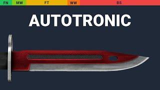 Bayonet Autotronic - Skin Float And Wear Preview