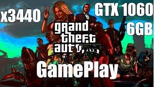 Grand Theft Auto 5 XEON X3440 + GTX1060 6gb