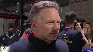 Christian Horner: Verstappen in a class of his own this year | Post Race Interview Las Vegas GP 2024