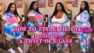 HOW TO STYLE TIE DYE OUTFITS: PLUS SIZE EDITION(BEFORE SUMMER ENDS )