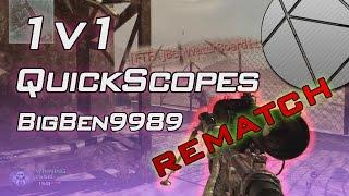 1v1 Quickscopes MW2 | Voizdev vs Bigben9989 [Rematch]