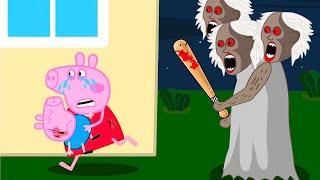 Peppa Pig vs Zombie Apocalypse, Peppa Pig Family Face Zombies At House!! | Peppa Pig Funny Animation