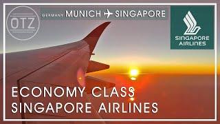 Singapore Airlines Economy Class | Munich, Germany to Singapore | Vaccinated Travel Lane (VTL)