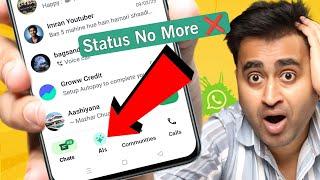 10 Amazing WhatsApp New Features - Remove Status Option | WhatsApp New Update 2025