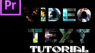 Video Text Tutorial ( Premiere Pro )