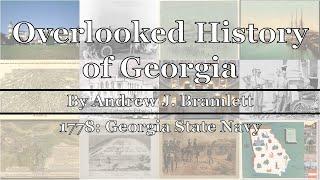 Overlooked History of Georgia: Georgia State Navy