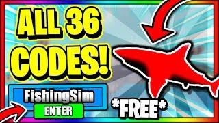 ALL *36* NEW SECRET OP WORKING CODES! Roblox Fishing Simulator