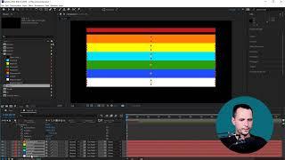 2.4 Продолжаем работу со слоями в After Effects