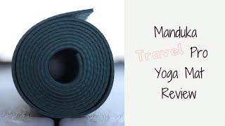 Manduka Travel Yoga Mat Demonstration | Running in Heels