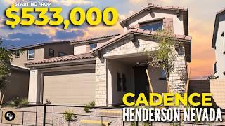 INSIDE HENDERSON NV's New AFFORDABLE Homes For Sale In Cadence With Luxury Upgrades