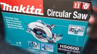 дисковая пила Makita HS 0600/ Чем распилить брус?