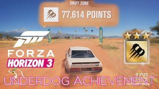 Forza Horizon 3 - Underdog Achievement Guide - 3 Stars in a C Class Car