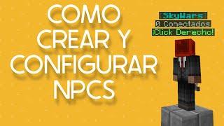 [TUTORIAL] Como Crear y Configurar NPCS [ATERNOS] [1.8-1.19+]