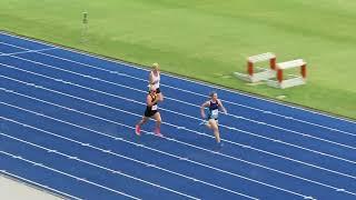 100m 55-59 Women Final, Pan Pacs Masters Games, SAF 8 November 2024