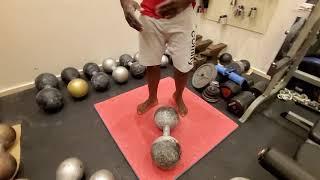 Khaled Iron Grip is Back! Khaled VS the Millennium Dumbbell