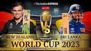 Sri Lanka Vs New Zealand Live World Cup - Match 41 | SL vs NZ Live Score