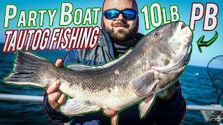 Tautog Fishing Rhode Island and Cape Cod Party Boat with Multiple PB's