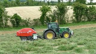 Kuhn Round Baling County Monaghan