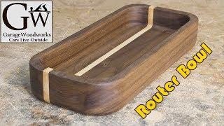 Make a Bowl with a Router