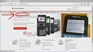 How to Update the Operating System of the TI 84 Plus CE Graphing Calculator