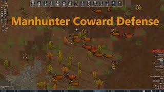 RimWorld - Manhunter Coward Defense