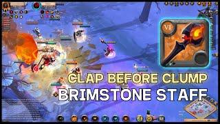 Albion Online PvP: A Clap Before Clump Is Made (Brimstone Staff)/ 알비온: 클랩 잡히기 전 예측 브림스톤!