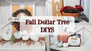 FALL DOLLAR TREE DECOR DIYS 2019