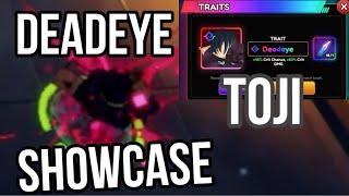 Mythic Trait Deadeye Toji/Tuji Showcase in Anime Vanguards (Roblox)