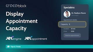 How to Display Appointment Capacity on the Single Service Page | JetAppointment & JetEngine