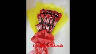 KitKat Chocolate Bouquet #bouquet #valentine #kitkat #chocolate #rosebouquet #gift #handmade #love