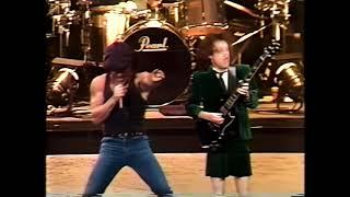 AC/DC - LIVE Detroit, MI, USA, November 24, 1990 (4K AI upscaled pro-shot)