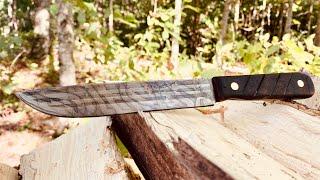 OLD HICKORY 7IN KNIFE SUPER MODS️ #bushcraft