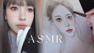 ASMR廣東話 氛圍感水彩人物上色  (Sub字幕 )