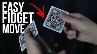 2 Card FIDGET MOVE!! // EASY CARDISTRY TUTORIAL