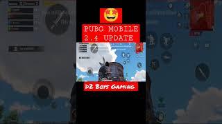 PUBG MOBILE 2.4 UPDATE #pubgmobile #pubgupdates #shorts #pubgshorts #pubgstatus