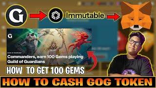 HOW TO CASH OUT GOG TOKEN AND EARN 100 GEMS