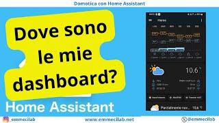 DOMOTICA CON HOME ASSISTANT | Storage delle dashboard