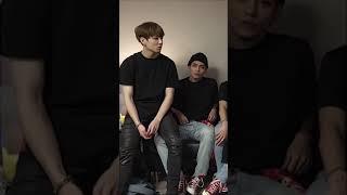 WHERE DID JK PUT HIS LEG?#taekook #bts #fyp