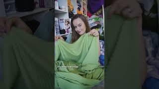 Новая ткань на новый пошив! Платье из трикотажа лапша на каждый день! #сшилаиношу #shorts