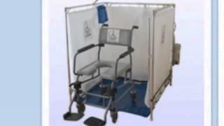 Portable Wheelchair Shower for Disabled Bathing Alternative