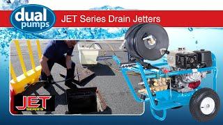 JET Series Drain Jetter Pressure Washers!