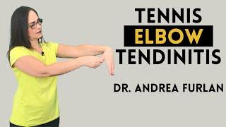 #038 Tennis Elbow - Lateral Epicondylitis - Pain Relief Exercises