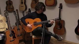 Conde Hermanos  1973 flamenco guitar with powerful Conde sound - extremly nice flamenca blanca