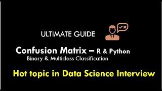 Classifier Goodness of fit - Confusion Matrix Part 1